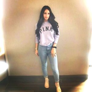 Victoria's Secret PINK Size XS Lilac Pullover